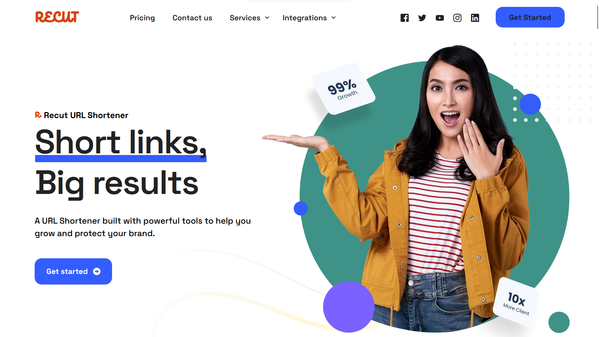 Recut URL Shortener gallery image