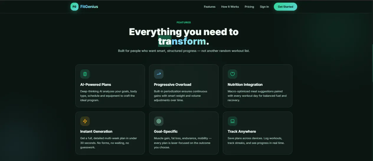 Fit Genius AI gallery image