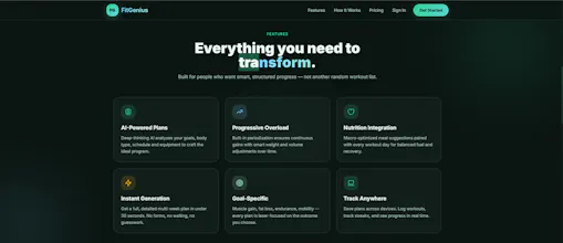 Fit Genius AI gallery image