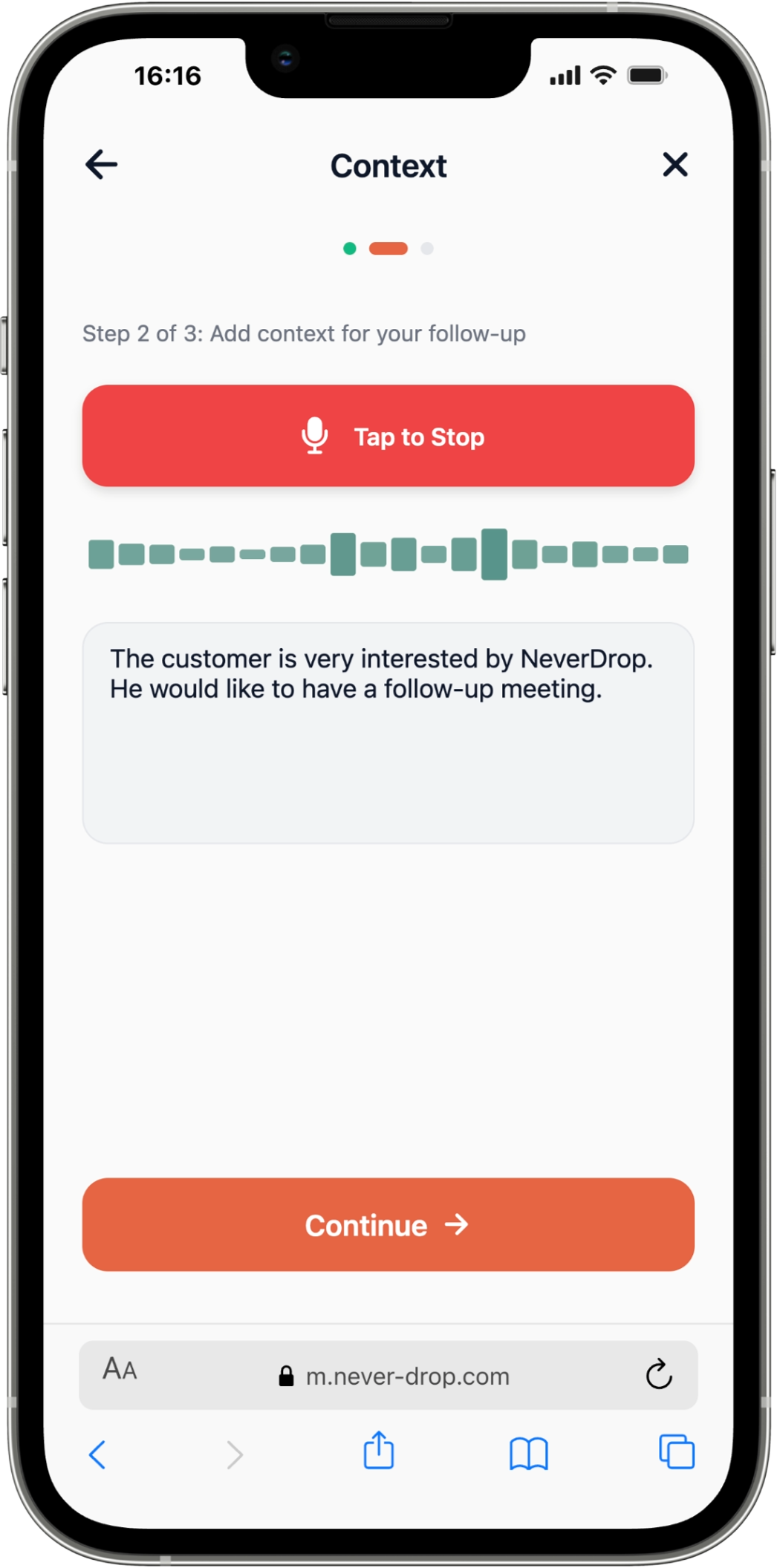 Never Drop gallery image