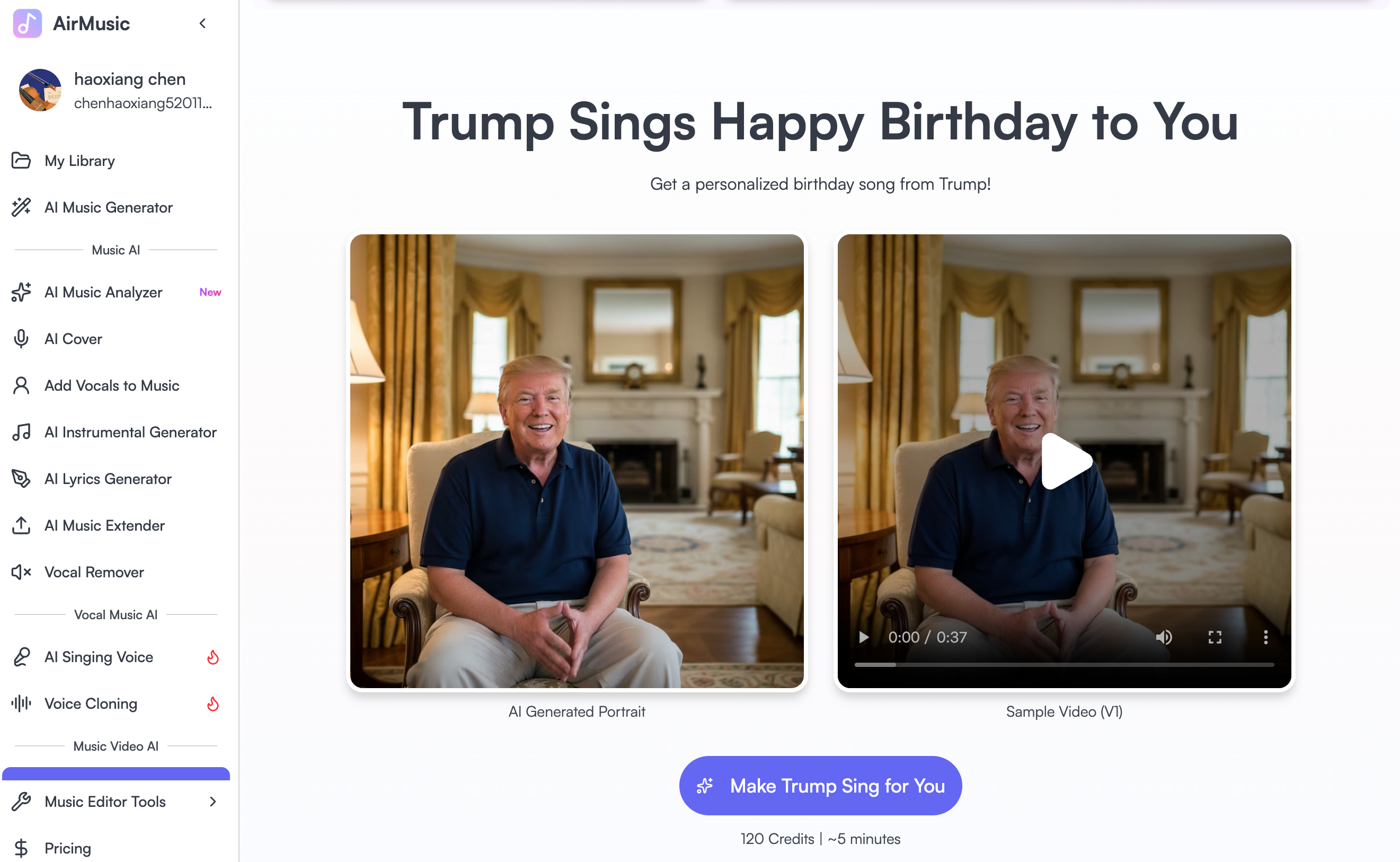 AirMusic - AI Music,Cloning,Singing Pic gallery image