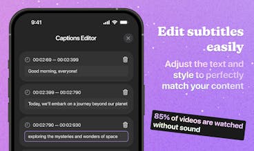 Captions Sync gallery image