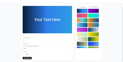 Font Preview Generator gallery image