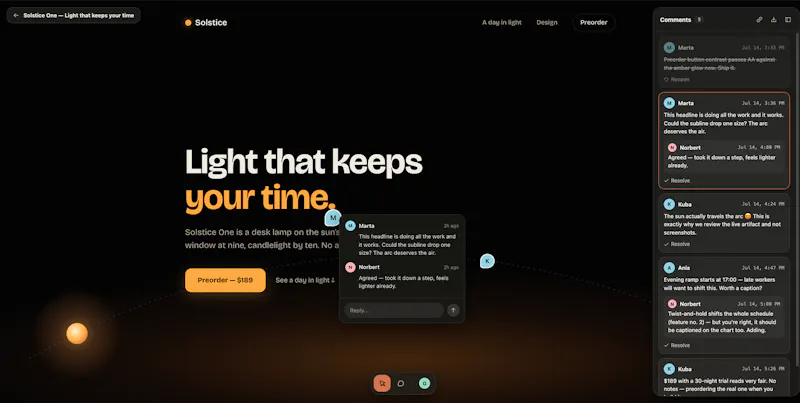 CommentArtifact screenshot 3