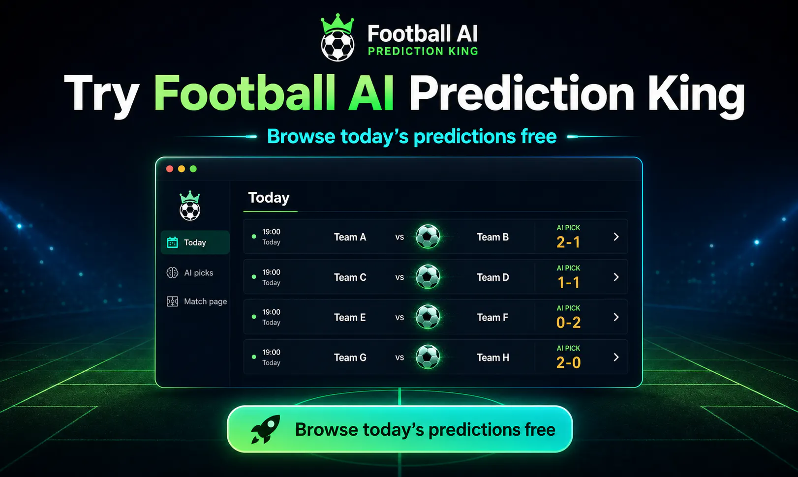 Football AI Prediction King gallery image