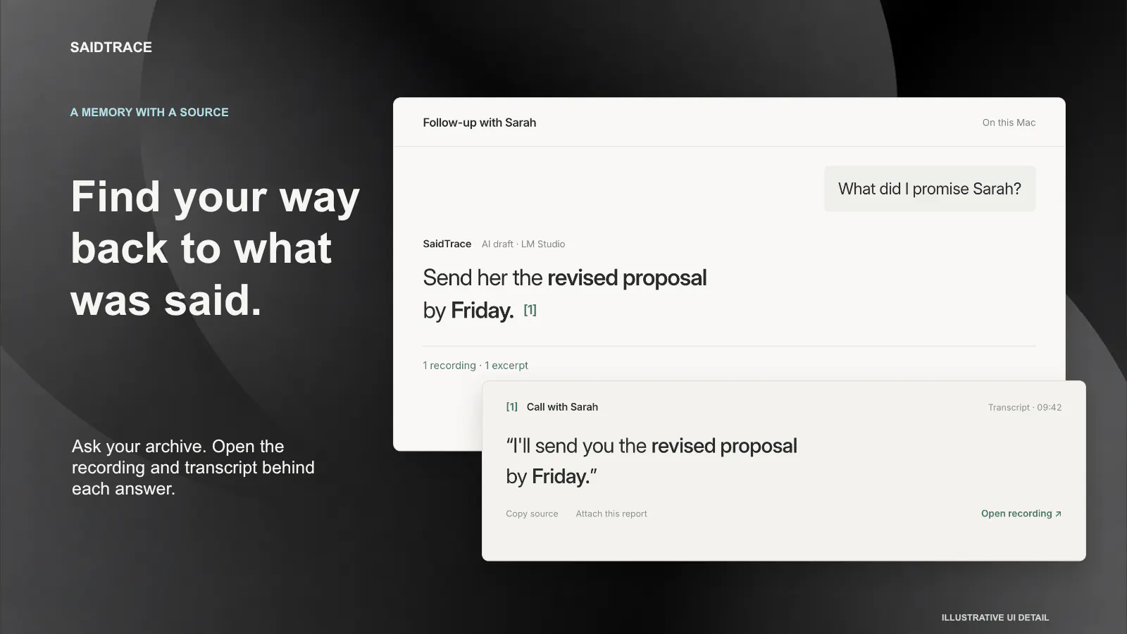 SaidTrace screenshot 3