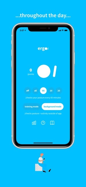 ergo/ - posture + activity coach gallery image