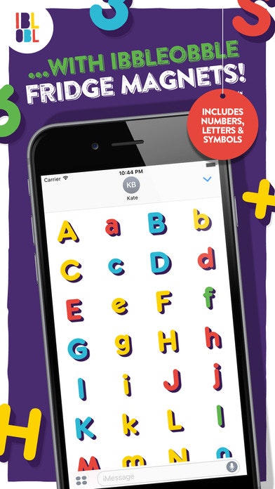 Ibbleobble Fridge Magnets for iMessage gallery image