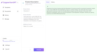 CopywriterGPT.io gallery image