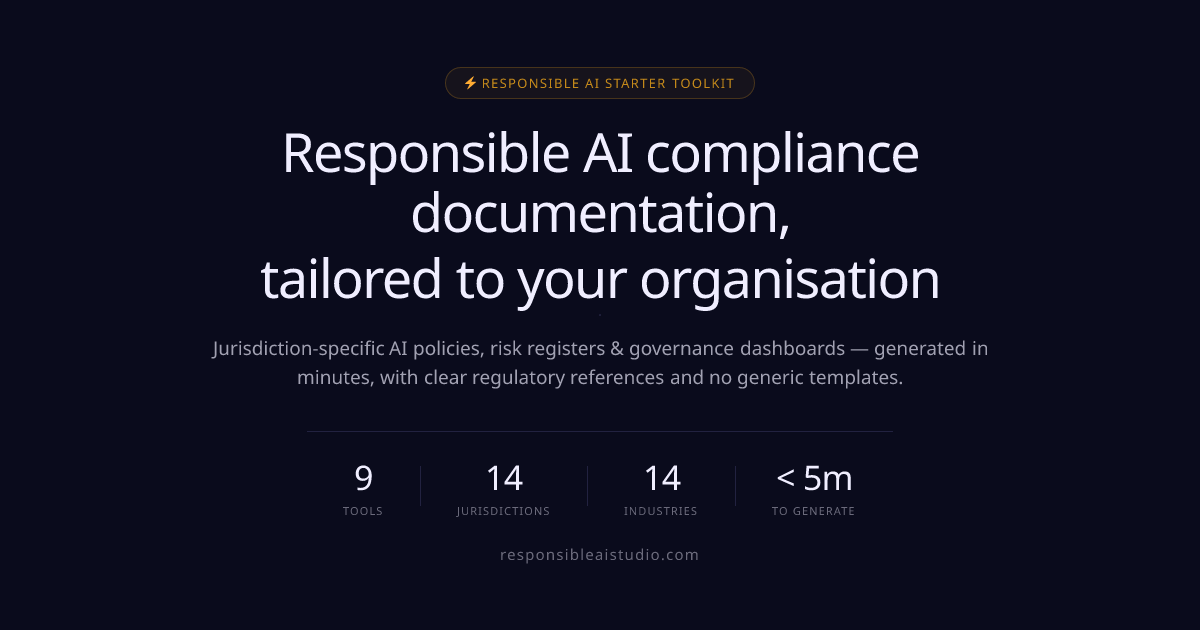 Responsible AI Studio gallery image