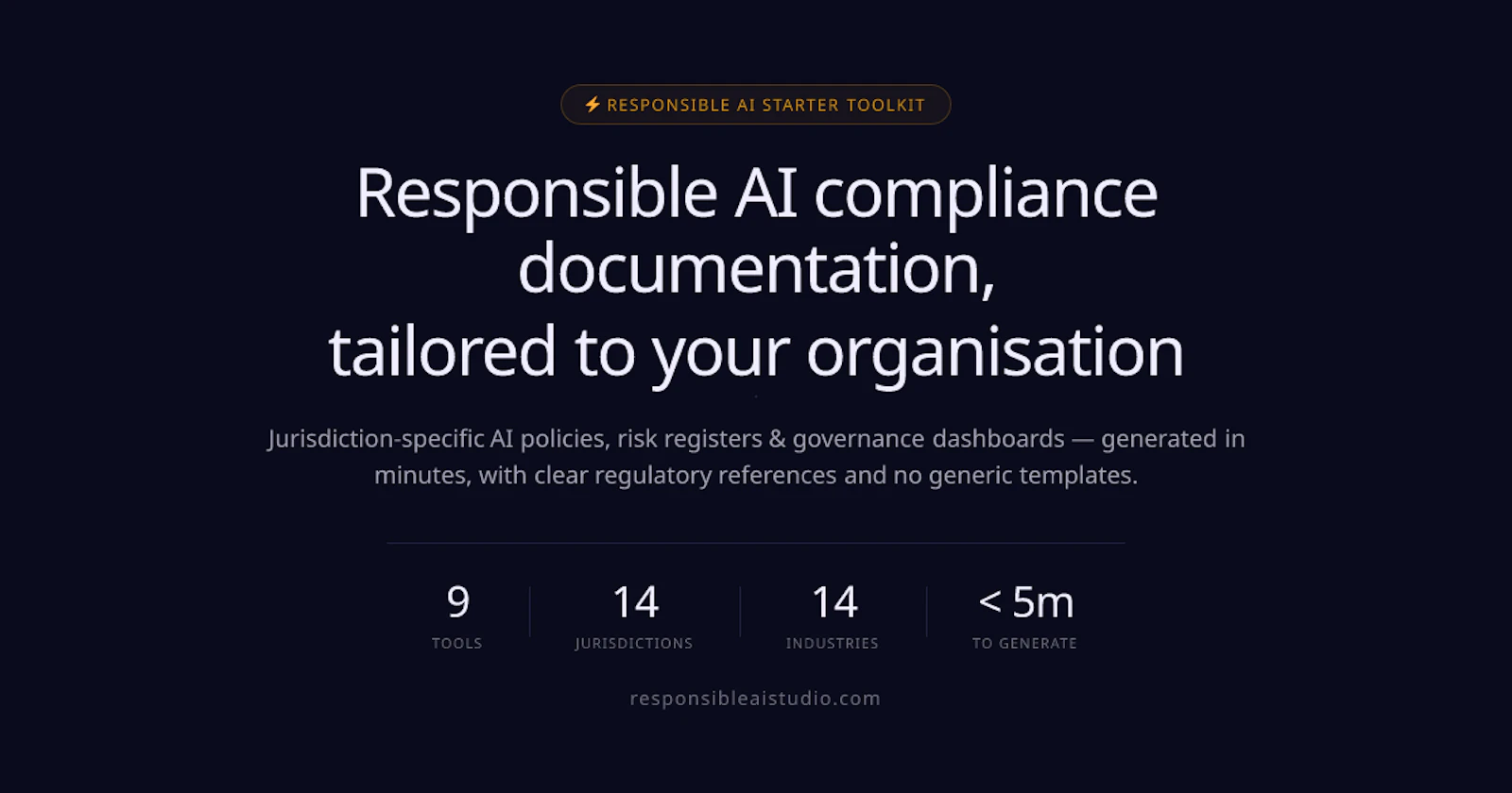 Responsible AI Studio screenshot 1