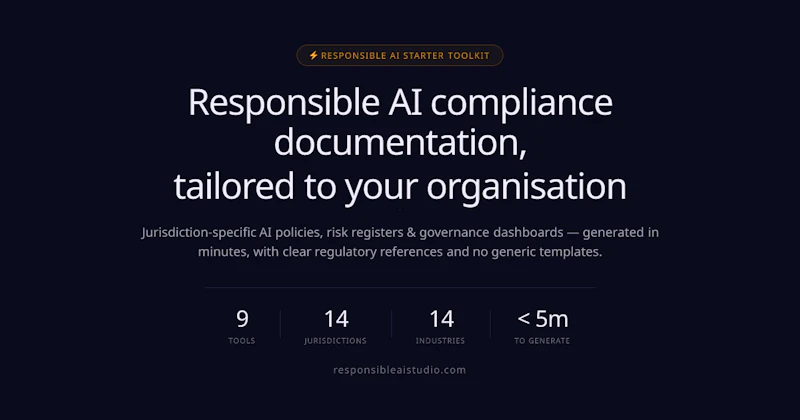 Responsible AI Studio screenshot 1
