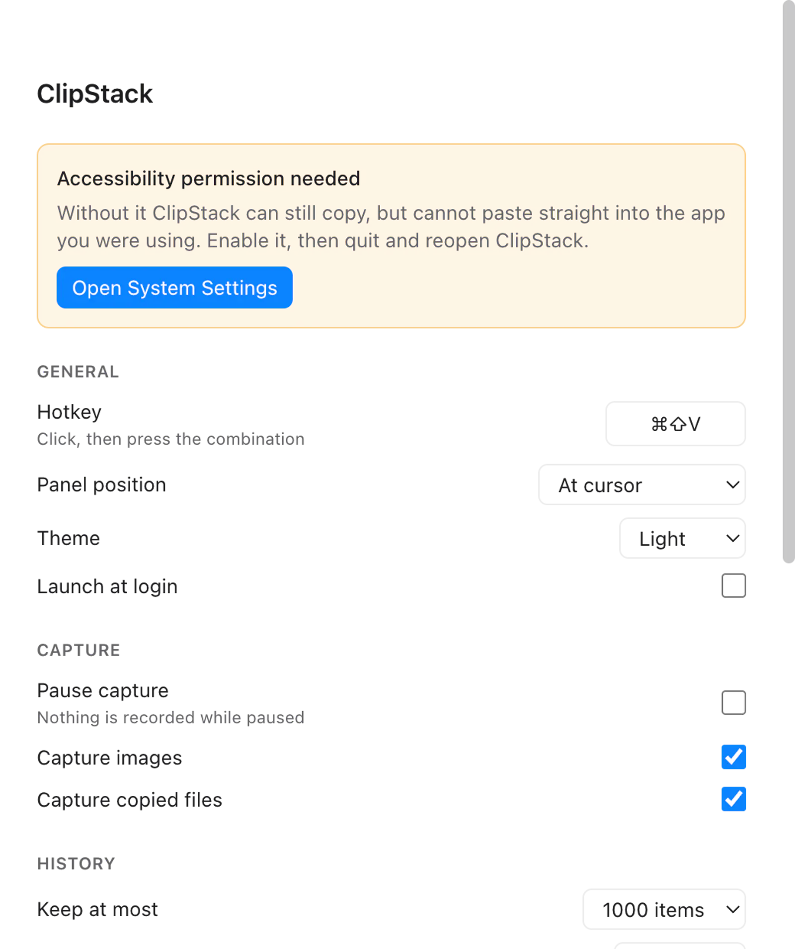 ClipStack screenshot 3