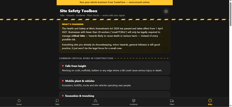 Workplace Safety App Site Safety Toolbox screenshot 8