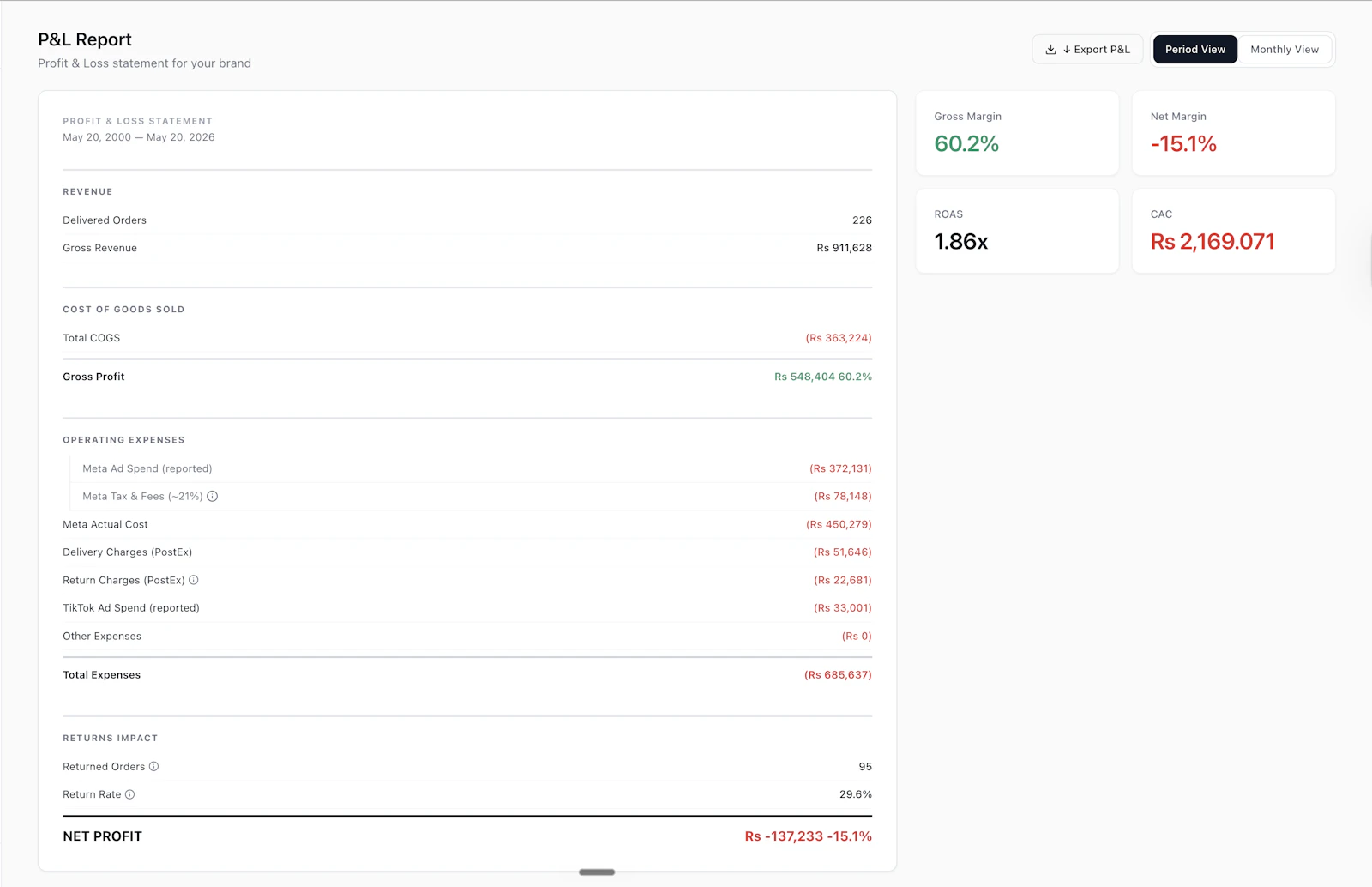 ProfitPath: Know Your Real Profit screenshot 5