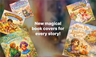 Magic Bookshelf - AI kids stories gallery image