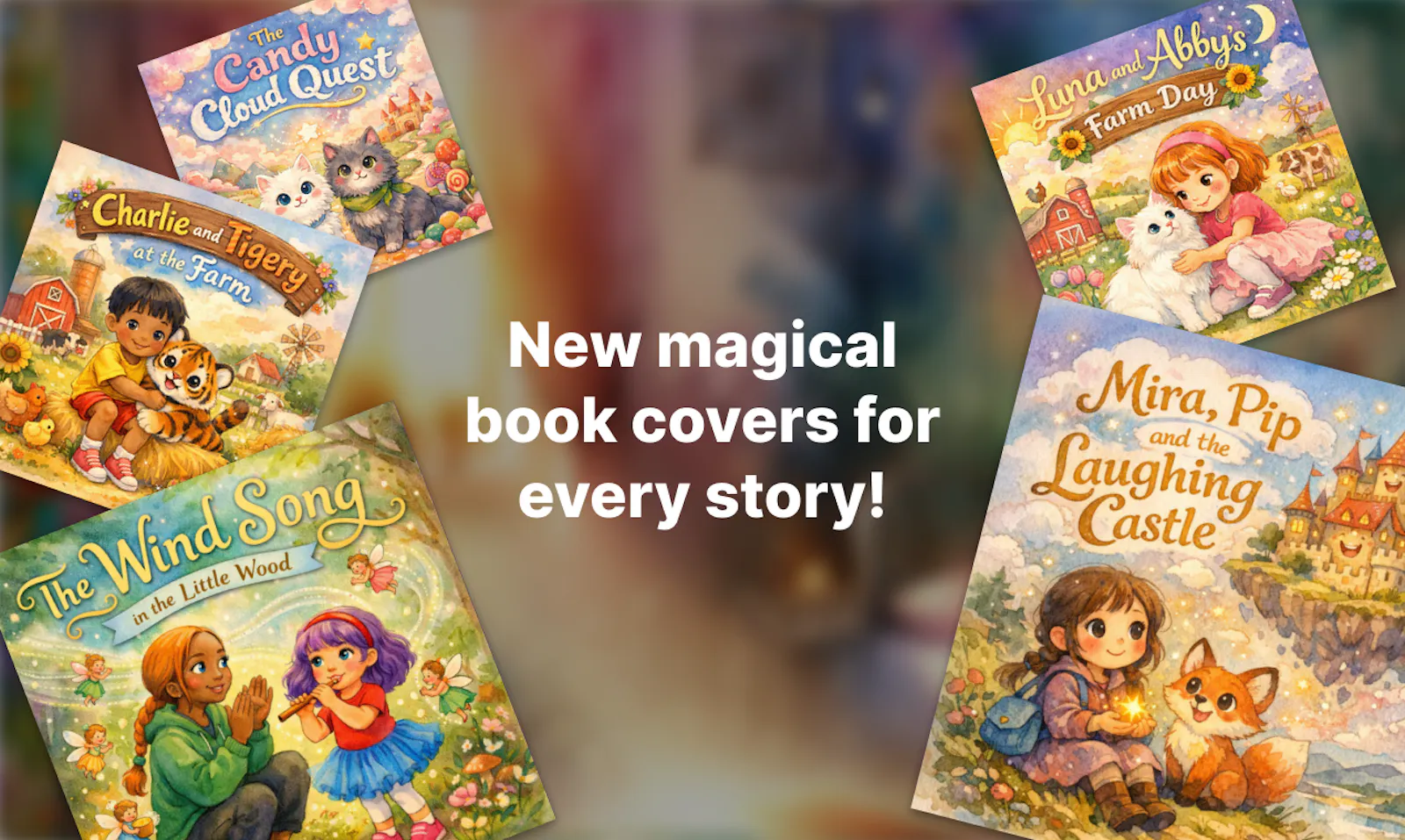 Magic Bookshelf - AI kids stories screenshot 2