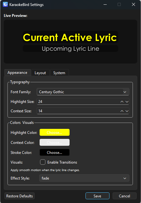KaraokeBird - Screenshot 2 showing product features and functionality
