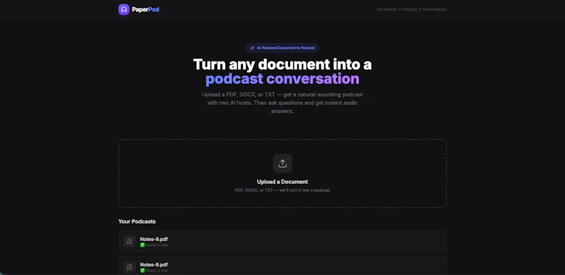 PaperPod screenshot 3