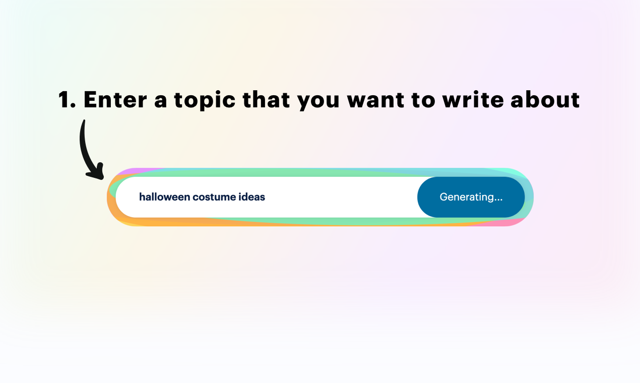 GPT-3 Blog Idea Generator gallery image