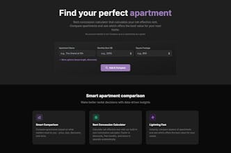 Apartment Comparison Tool gallery image