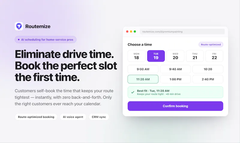 Routemize™ screenshot 2