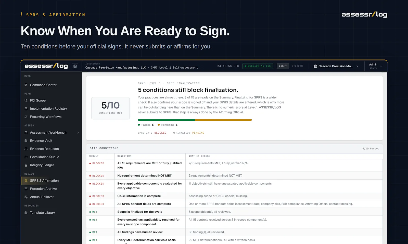 AssessrLog screenshot 7