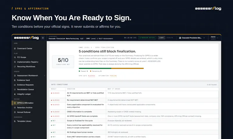 AssessrLog screenshot 7