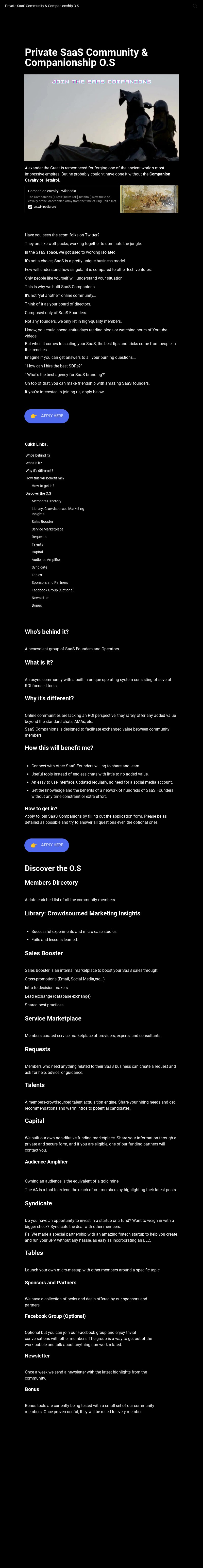 SaaS Companions gallery image