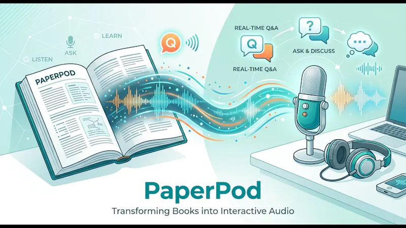 PaperPod screenshot 1 (video preview)