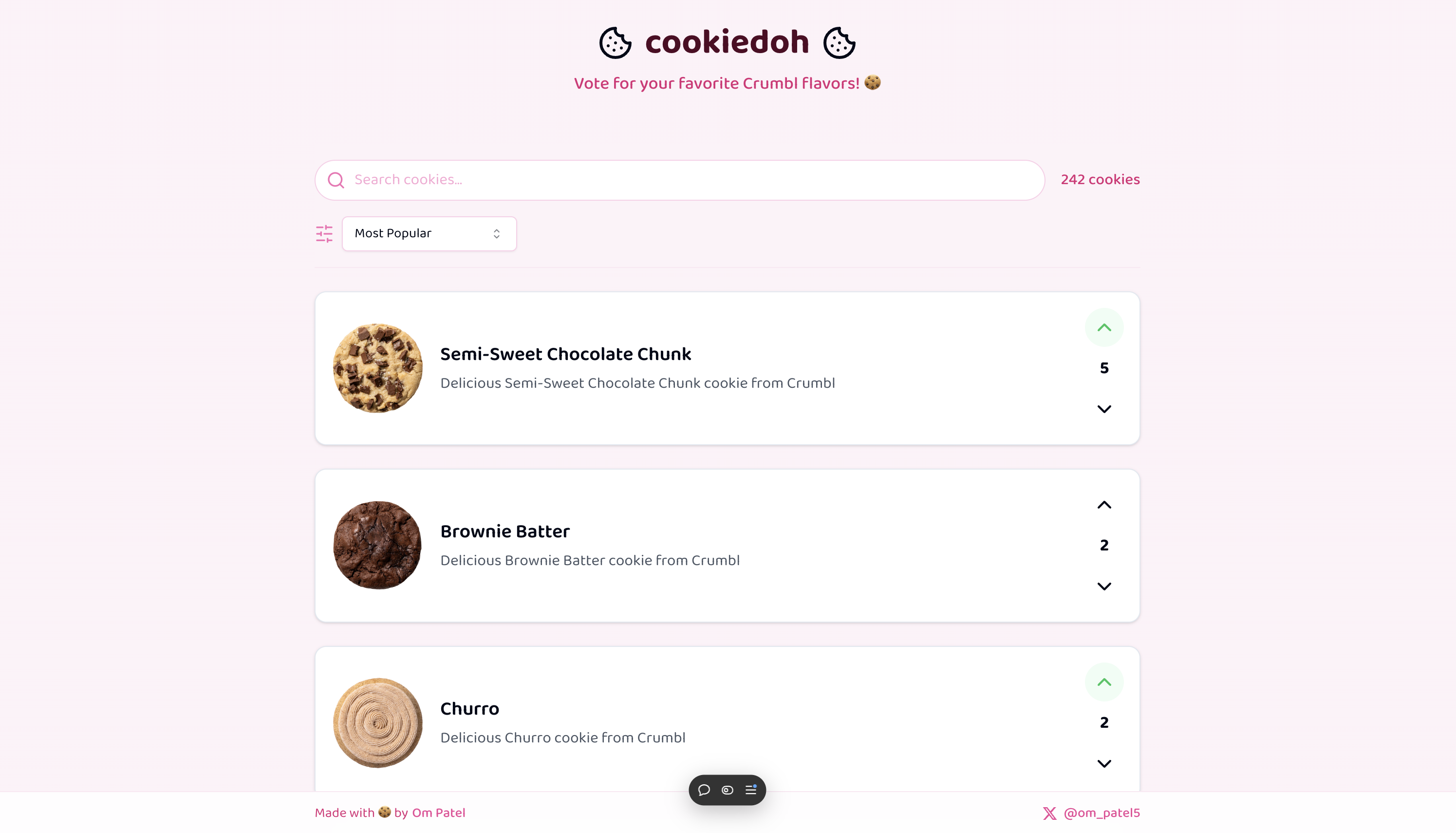 Media Cookiedoh - Undi cookie Crumbl kegemaran anda! 1