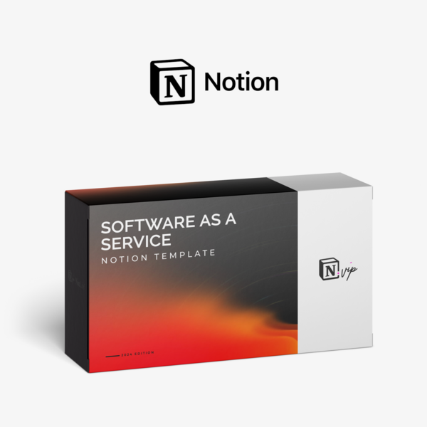 Notion Tableau de tableau de bord SaaS