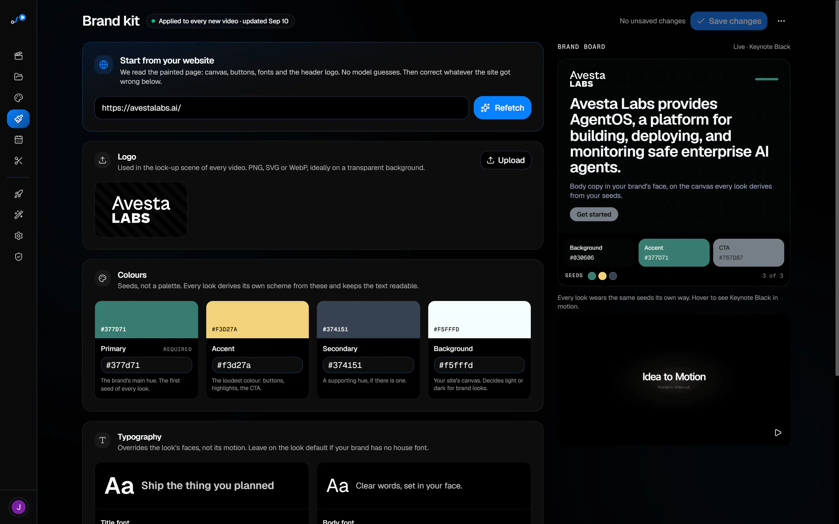 Idea to Motion gallery image