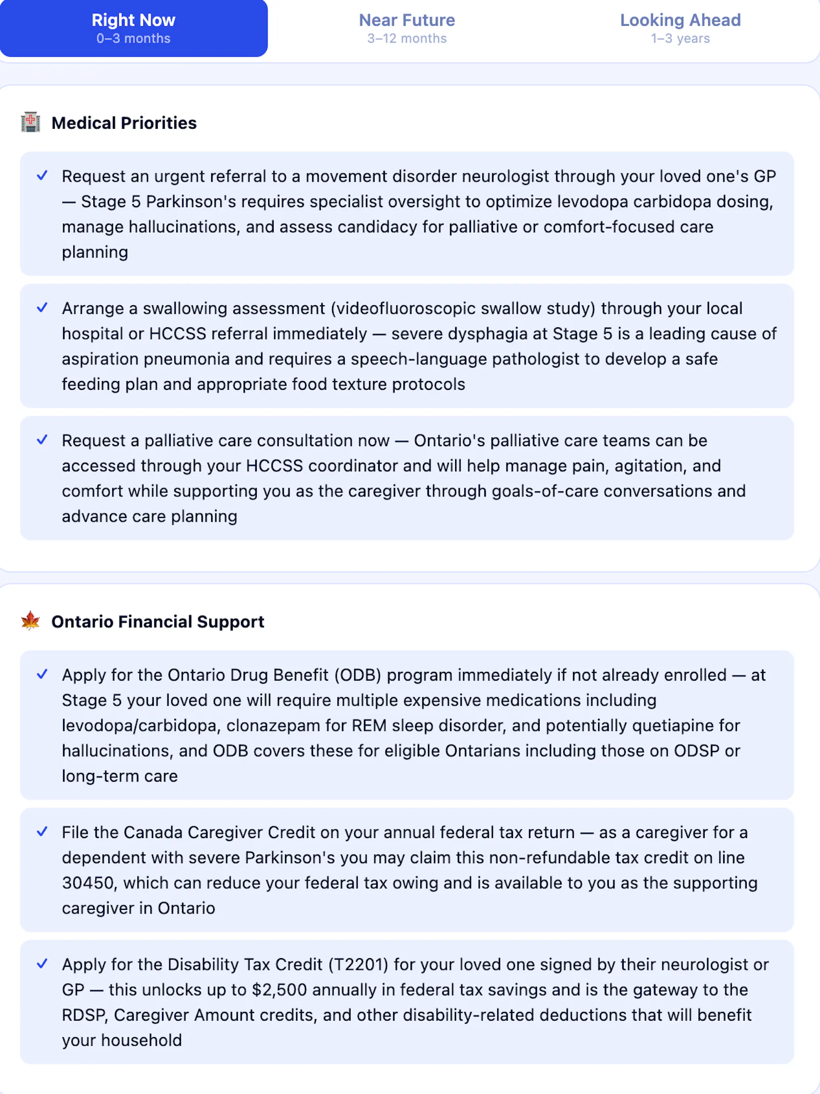 Moonlight - Caregiver Roadmap screenshot 3
