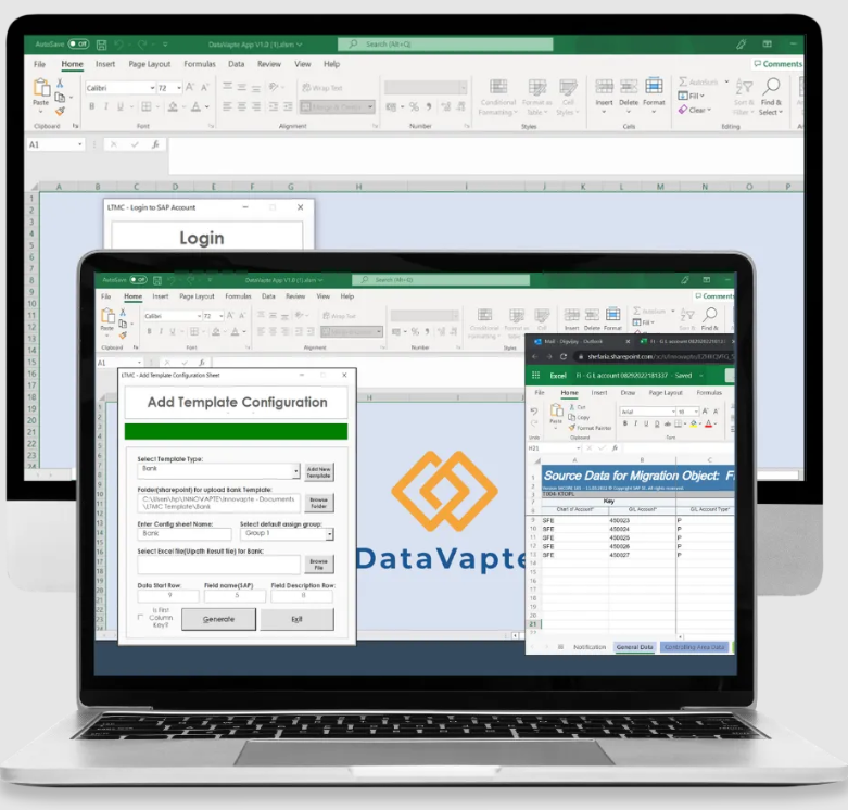 DataVapte - Main product screenshot demonstrating key features and user interface