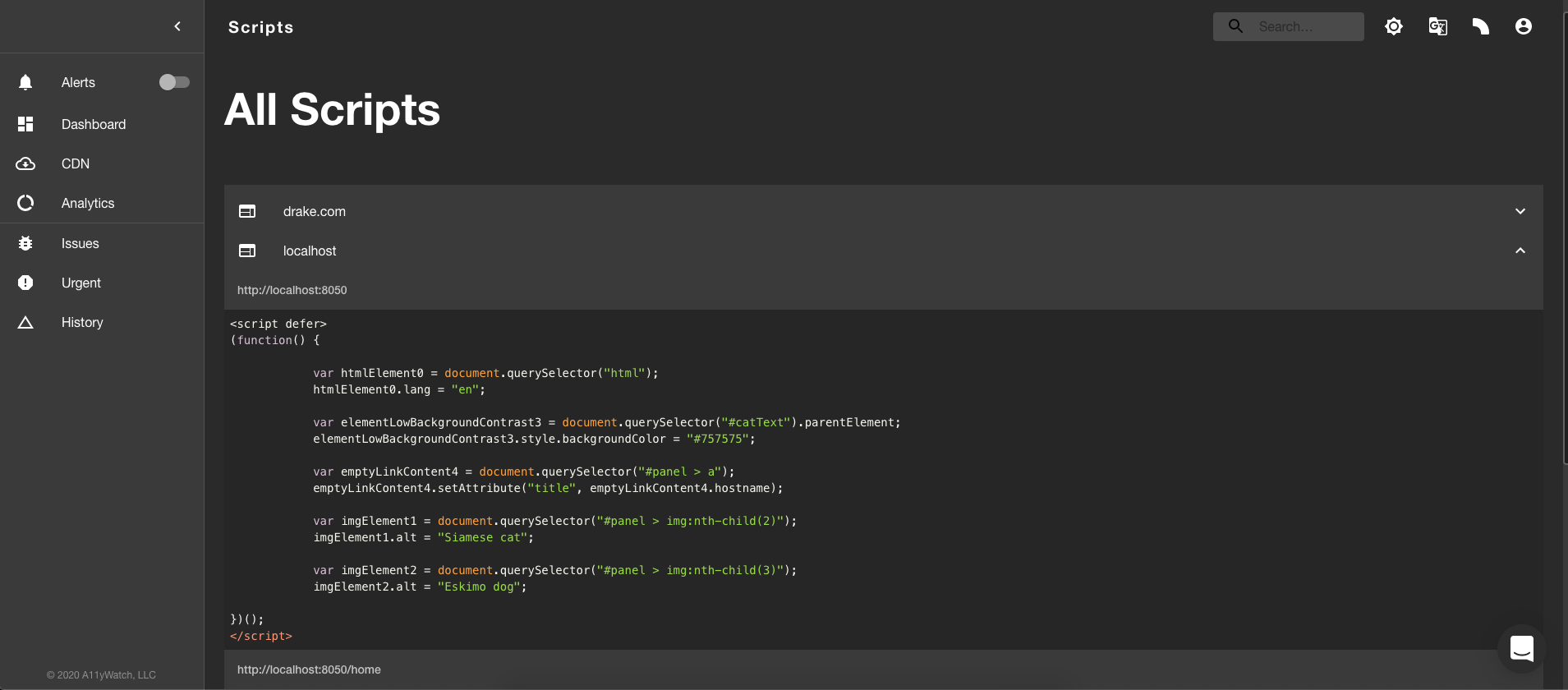 A11yWatch gallery image
