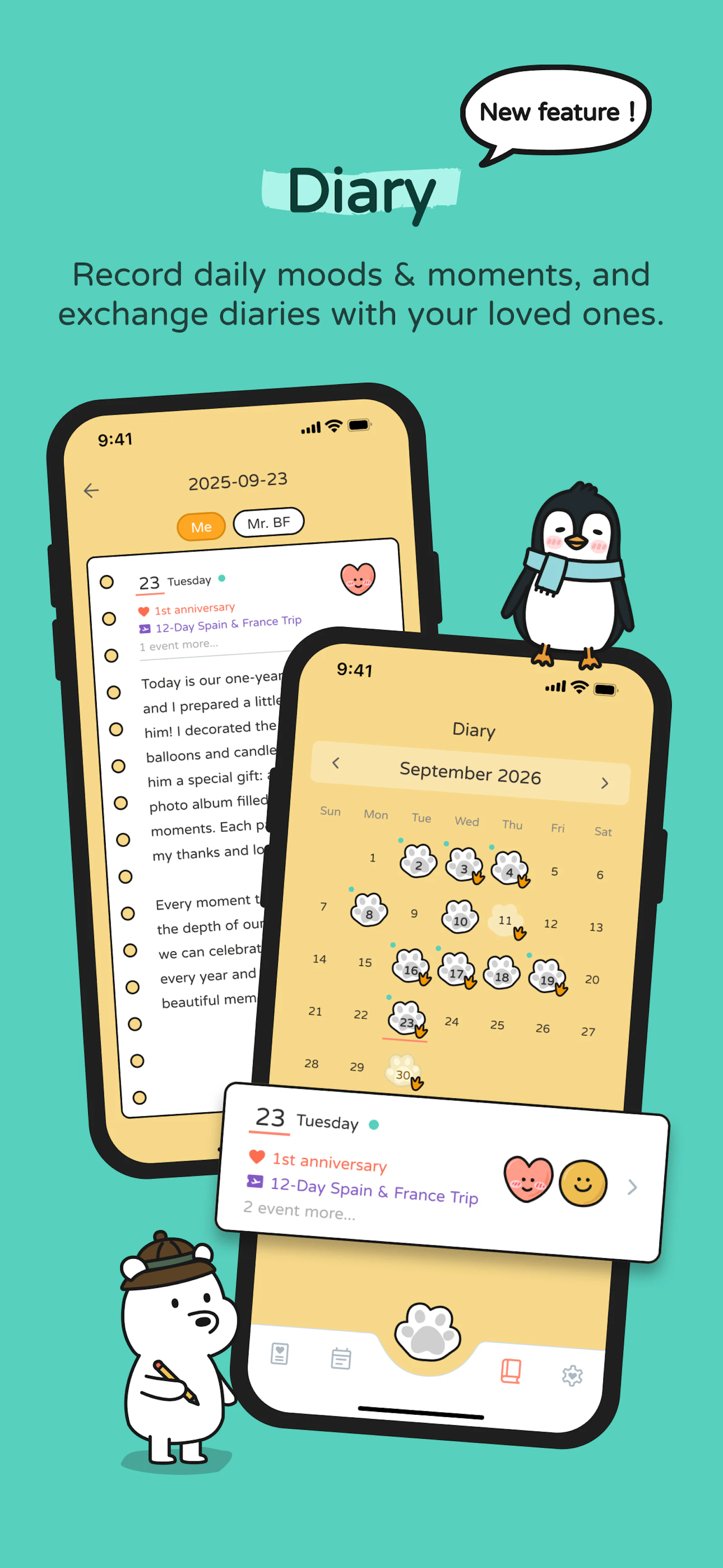 MovingDay - Countdown & Diary App screenshot 2