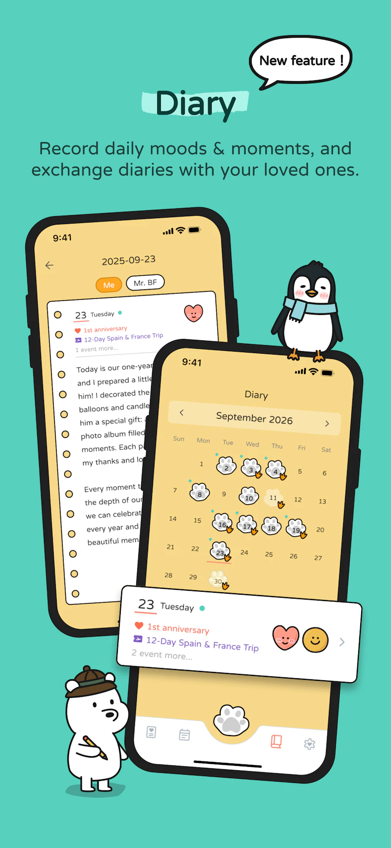 MovingDay - Countdown & Diary App screenshot 2