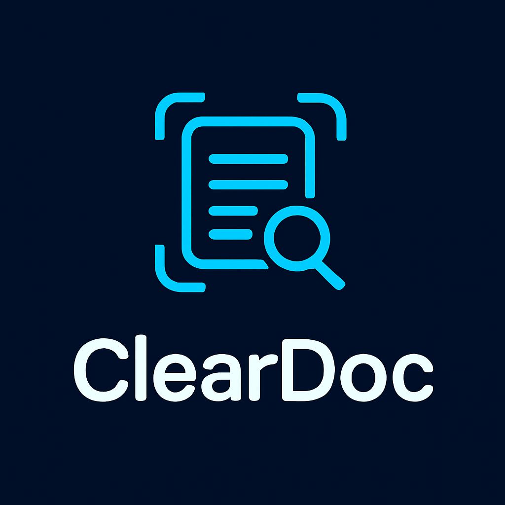 ClearDoc logo