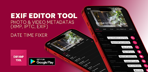 ExifTool - edit ẽfor photo & video gallery image