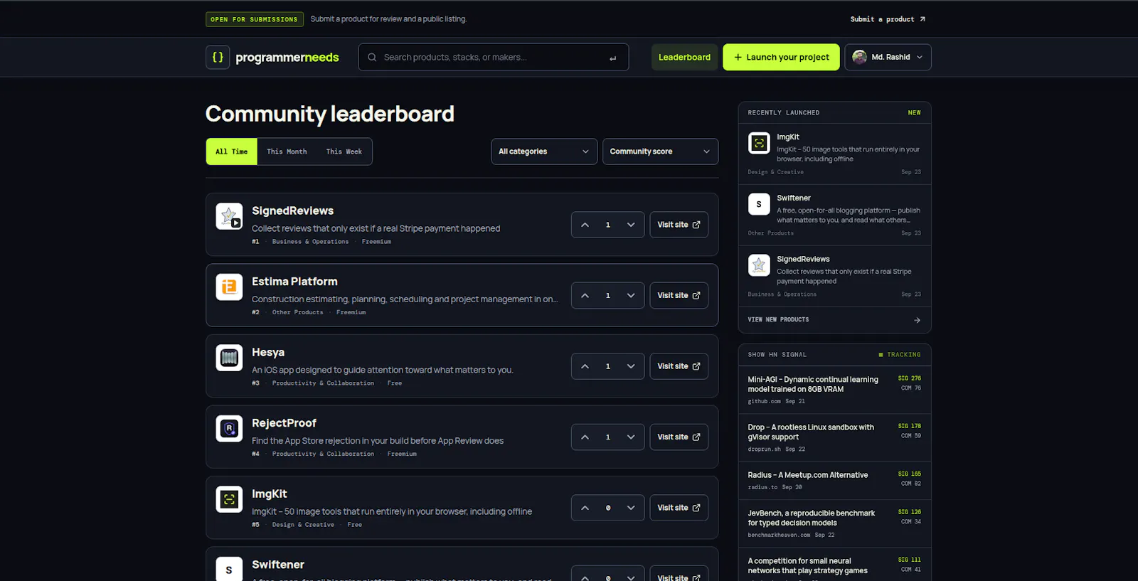 ProgrammerNeeds screenshot 2