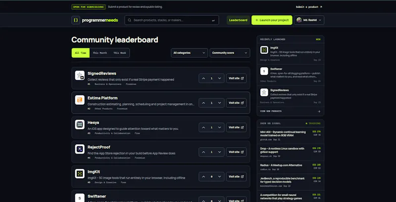 ProgrammerNeeds screenshot 2