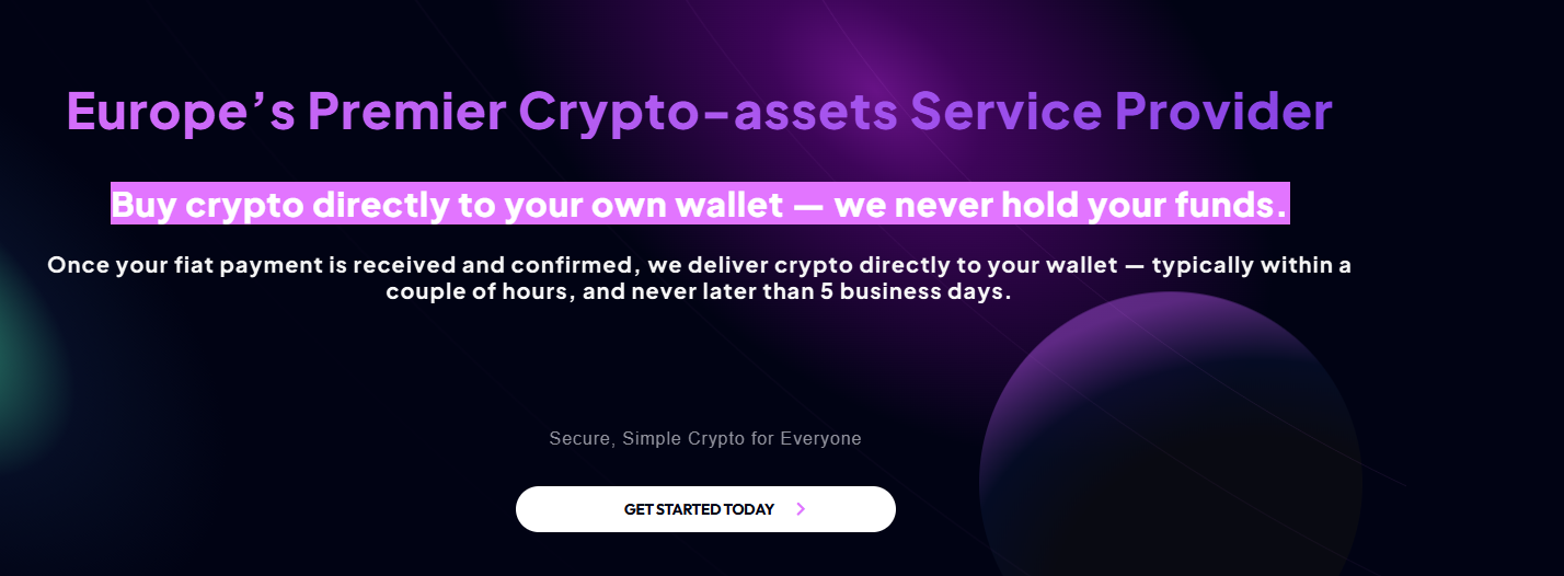 cryptorise.io - Main screenshot showing features and interface