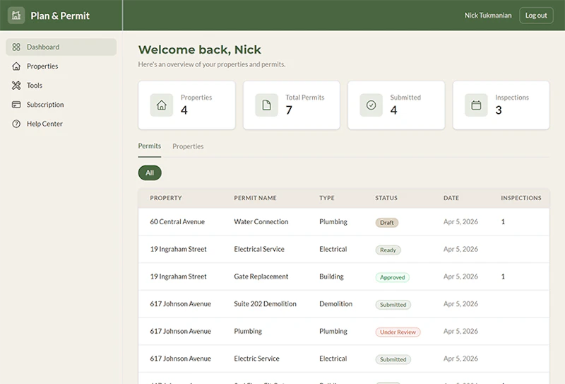 PlanPermit screenshot 1