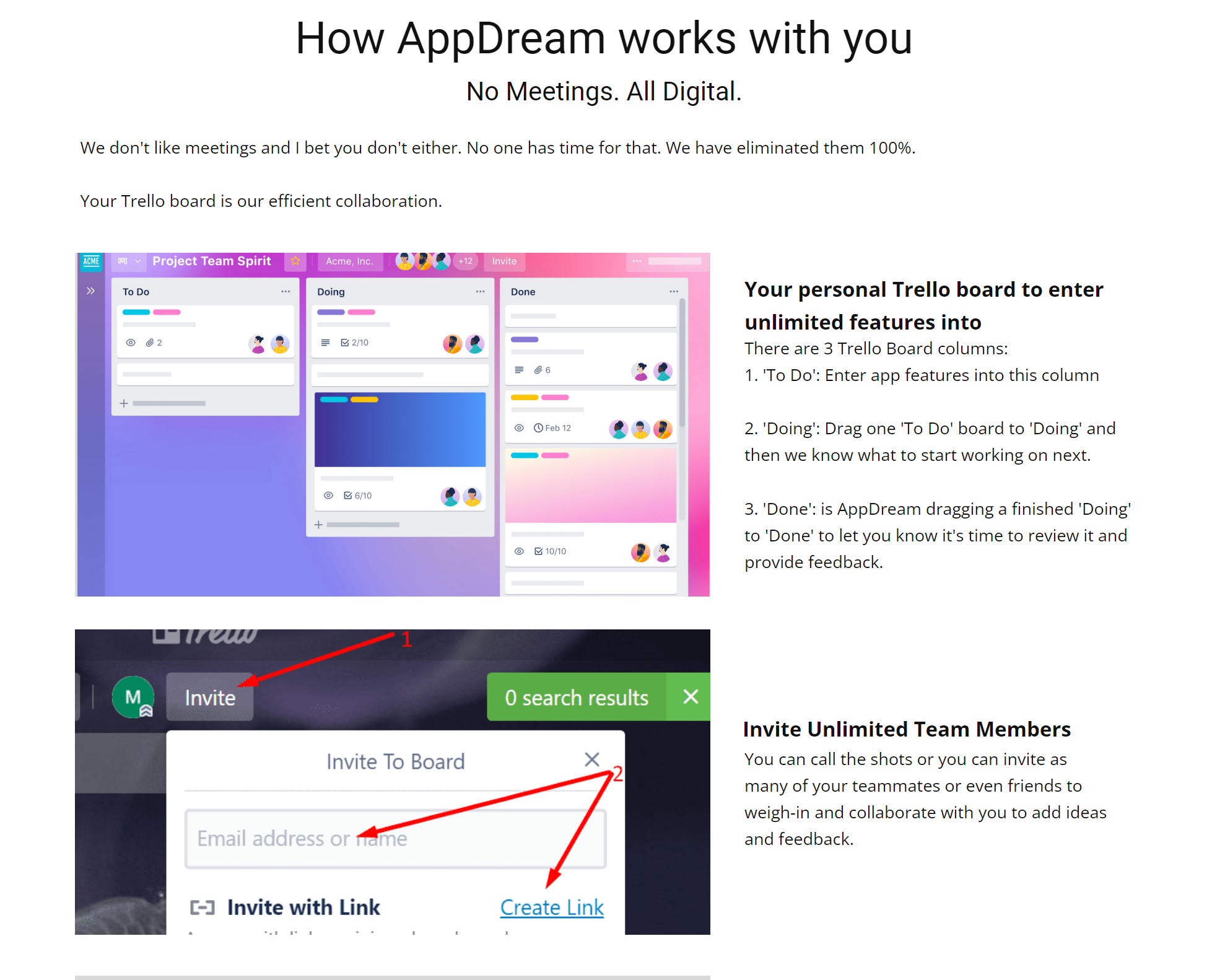 AppDream: suscripción de aplicaciones móviles nativas - Ordene las características y diseños de la aplicación ilimitada por una tarifa plana. media 4