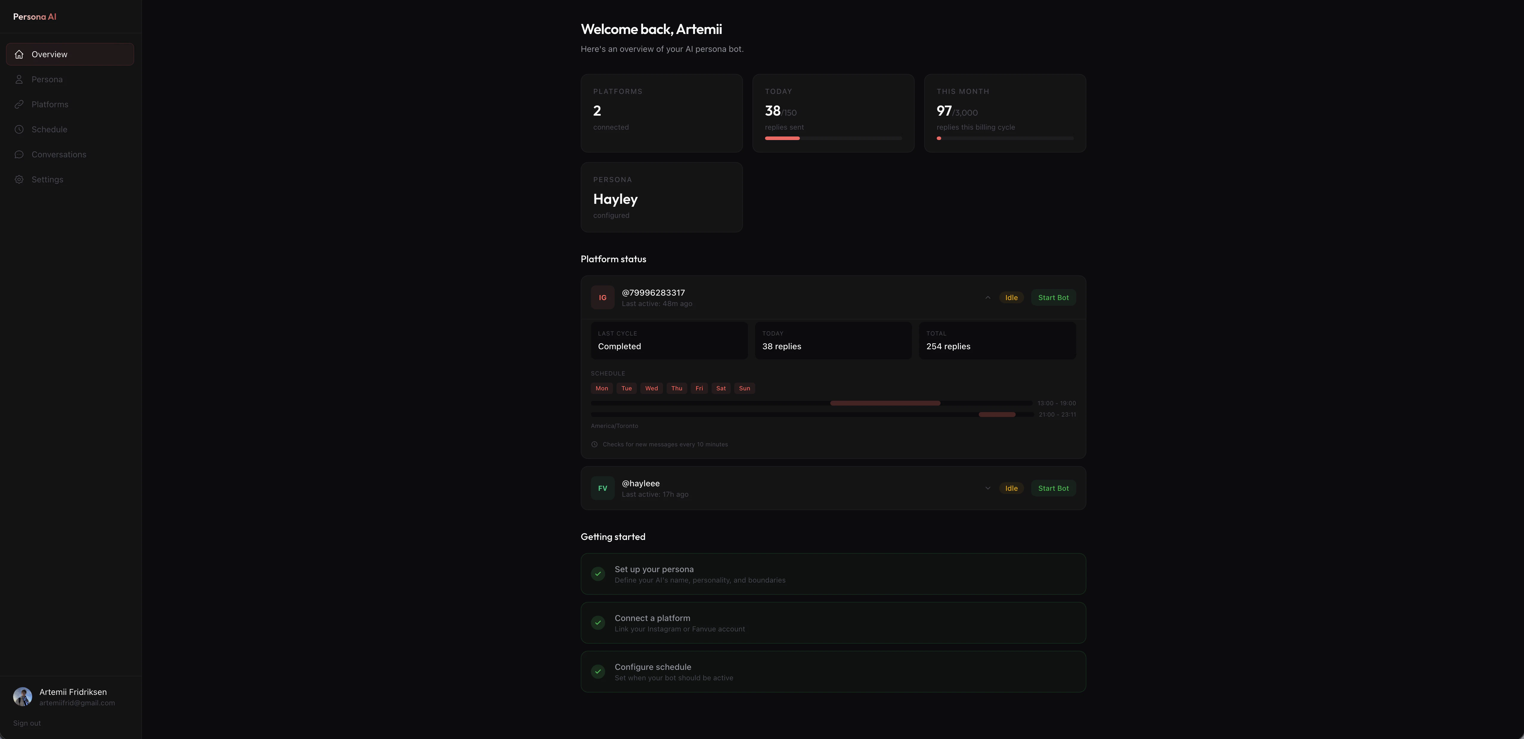 Persona AI screenshot 1
