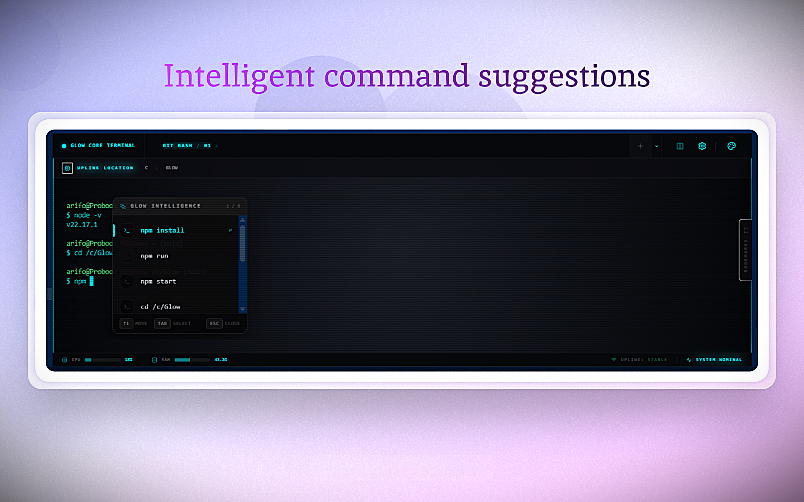 Terminal Glow gallery image