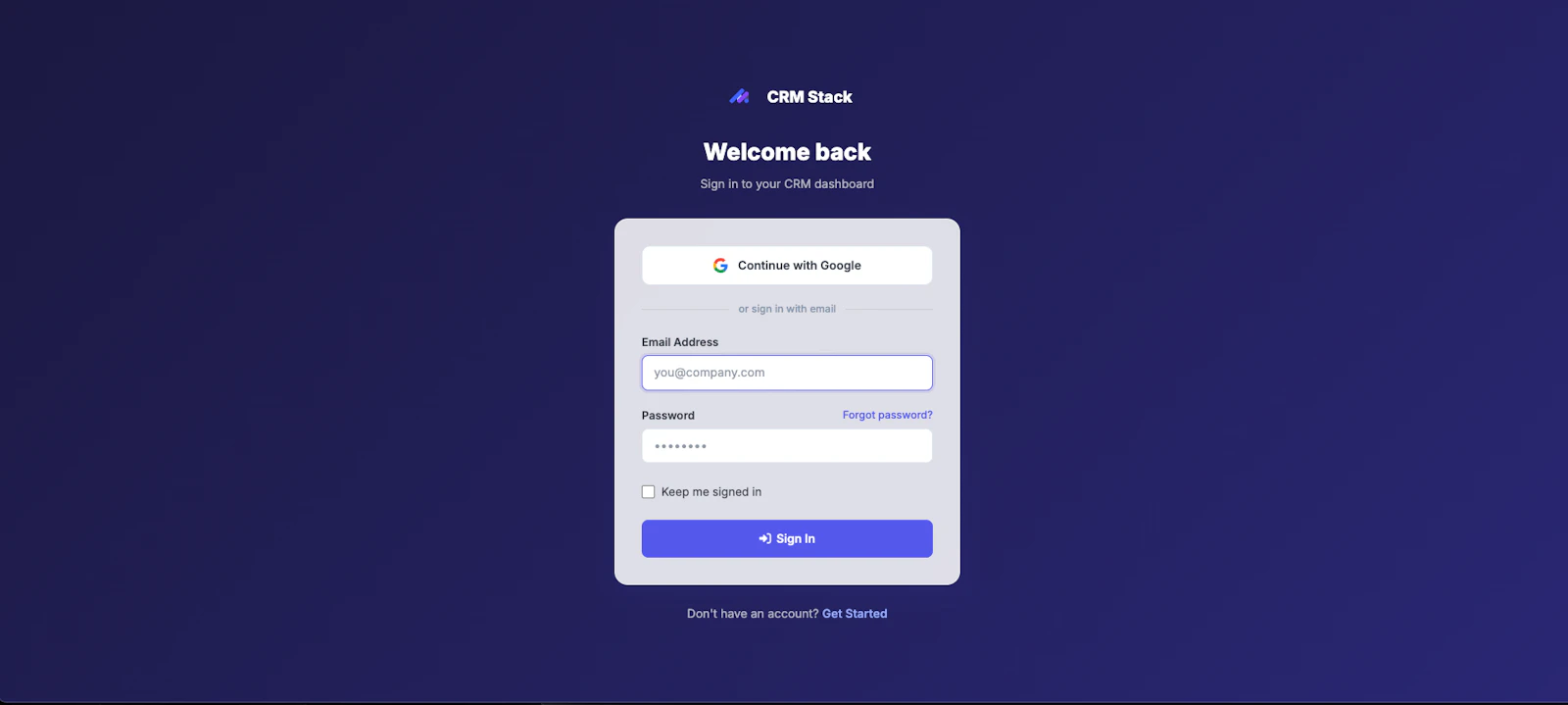 CRM Stack screenshot 1