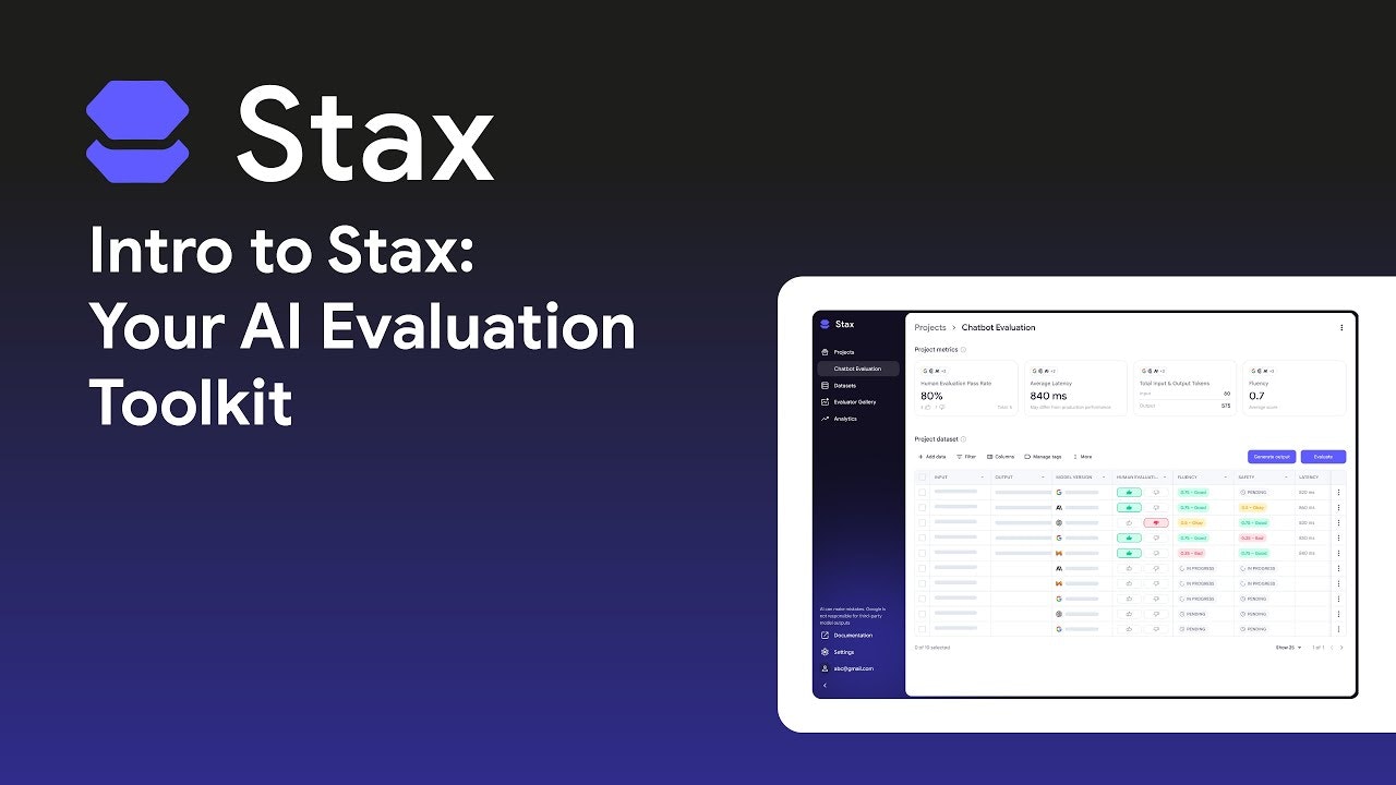 Stax by Google Labs: Data-Driven LLM Evaluation