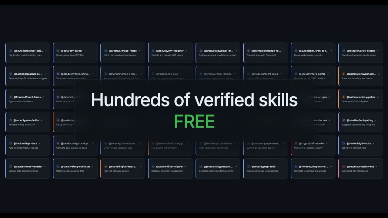 PolySkill —Free Verified AI Agent Skills gallery image